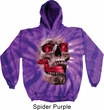 Halloween Cobra Skull Tie Dye Hoodie