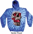 Halloween Cobra Skull Tie Dye Hoodie