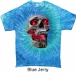 Halloween Cobra Skull Tie Dye Shirt