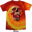 Halloween Cobra Skull Tie Dye Shirt