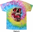 Halloween Cobra Skull Tie Dye Shirt