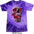 Halloween Cobra Skull Tie Dye Shirt