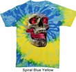 Halloween Cobra Skull Tie Dye Shirt