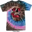 Halloween Cobra Skull Tie Dye Shirt