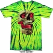 Halloween Cobra Skull Tie Dye Shirt