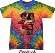 Halloween Cobra Skull Tie Dye Shirt