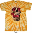 Halloween Cobra Skull Twist Tie Dye Shirt