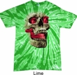 Halloween Cobra Skull Twist Tie Dye Shirt