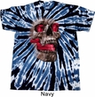 Halloween Cobra Skull Twist Tie Dye Shirt