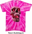 Halloween Cobra Skull Twist Tie Dye Shirt