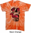 Halloween Cobra Skull Twist Tie Dye Shirt