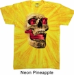 Halloween Cobra Skull Twist Tie Dye Shirt
