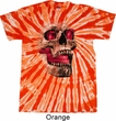 Halloween Cobra Skull Twist Tie Dye Shirt