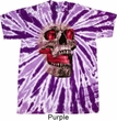 Halloween Cobra Skull Twist Tie Dye Shirt