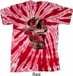 Halloween Cobra Skull Twist Tie Dye Shirt