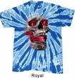 Halloween Cobra Skull Twist Tie Dye Shirt