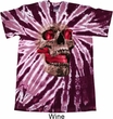 Halloween Cobra Skull Twist Tie Dye Shirt