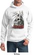 Halloween Day of the Dead Candle Skull Hoodie