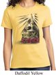 Halloween Day of the Dead Candle Skull Ladies Shirt