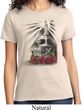 Halloween Day of the Dead Candle Skull Ladies Shirt