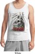 Halloween Day of the Dead Candle Skull Mens Tank Top