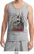 Halloween Day of the Dead Candle Skull Mens Tank Top