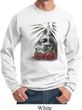 Halloween Day of the Dead Candle Skull Sweatshirt
