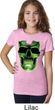 Halloween Glow Bones Girls Shirt