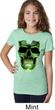 Halloween Glow Bones Girls Shirt