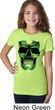 Halloween Glow Bones Girls Shirt
