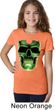 Halloween Glow Bones Girls Shirt