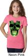 Halloween Glow Bones Girls Shirt