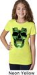 Halloween Glow Bones Girls Shirt