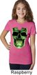 Halloween Glow Bones Girls Shirt