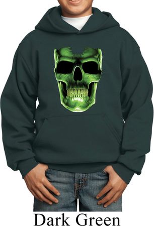Halloween Glow Bones Kids Hoody