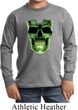 Halloween Glow Bones Kids Long Sleeve Shirt