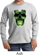 Halloween Glow Bones Kids Long Sleeve Shirt