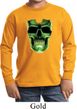 Halloween Glow Bones Kids Long Sleeve Shirt