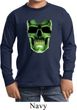 Halloween Glow Bones Kids Long Sleeve Shirt