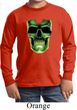 Halloween Glow Bones Kids Long Sleeve Shirt
