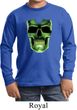 Halloween Glow Bones Kids Long Sleeve Shirt