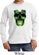 Halloween Glow Bones Kids Long Sleeve Shirt
