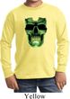 Halloween Glow Bones Kids Long Sleeve Shirt