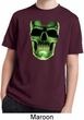 Halloween Glow Bones Kids Moisture Wicking Shirt