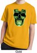 Halloween Glow Bones Kids Moisture Wicking Shirt
