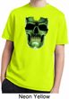 Halloween Glow Bones Kids Moisture Wicking Shirt