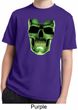 Halloween Glow Bones Kids Moisture Wicking Shirt