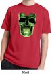 Halloween Glow Bones Kids Moisture Wicking Shirt