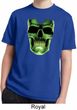 Halloween Glow Bones Kids Moisture Wicking Shirt