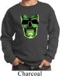 Halloween Glow Bones Kids Sweat Shirt